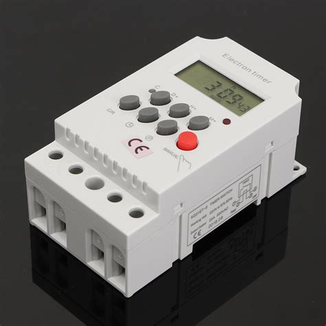 electrical box for digital timer|timer switch for electrical equipment.